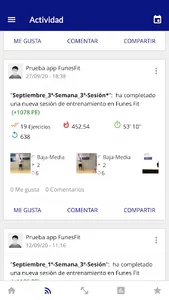 FunesFit screenshot 2