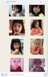 Bebes  Coreanos Stickers screenshot 0