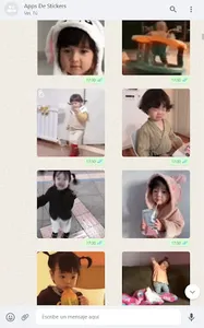 Bebes  Coreanos Stickers screenshot 2