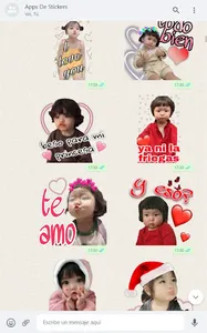 Bebes  Coreanos Stickers screenshot 8