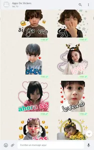 Bebes  Coreanos Stickers screenshot 9