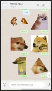 Cheems Dog Stickers Animados screenshot 0