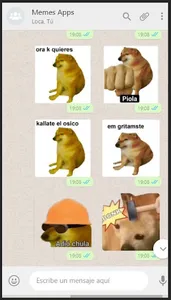 Cheems Dog Stickers Animados screenshot 7