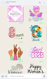 Feminista Stickers Animados screenshot 2