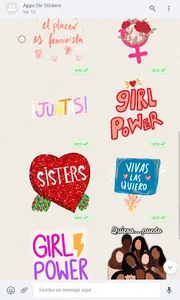 Feminista Stickers Animados screenshot 7