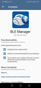 SOCOMEC BLE Device Manager screenshot 1