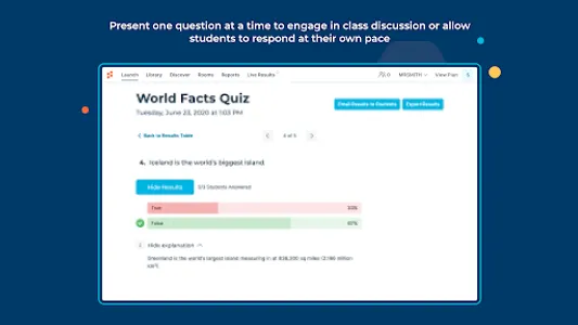 Socrative Teacher screenshot 15