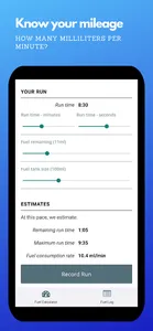 RC Fuel Mileage Calculator screenshot 1