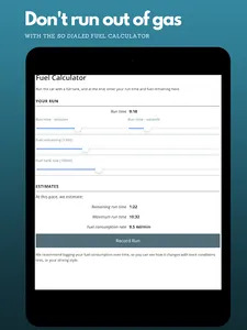 RC Fuel Mileage Calculator screenshot 5