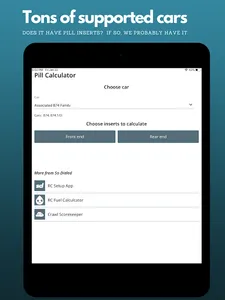 RC Pill Insert Calculator screenshot 8