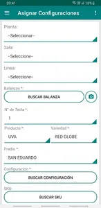 Manager - Sistema de Pesaje In screenshot 1