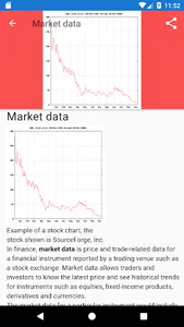 Financial markets screenshot 1