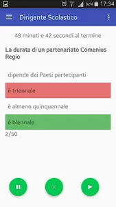 Quiz Dirigente Scolastico screenshot 0