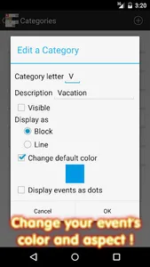 Annual View & Widget - Calenda screenshot 8