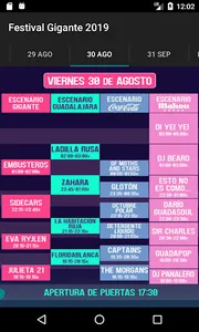 Festival Gigante 2019 screenshot 3