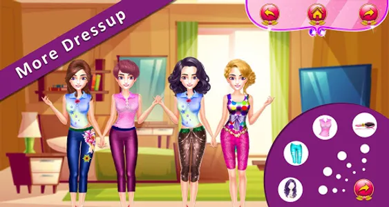 College Dress-up Girls Game: G screenshot 3