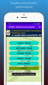 DBATU Mechanical Engineering D screenshot 0