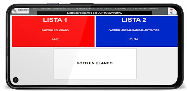 Votación Isla Umbú 2021 screenshot 1