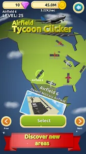 Airfield Tycoon Clicker Game screenshot 4