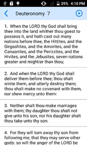 Holy Bible Offline screenshot 1