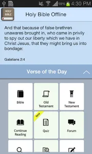 Holy Bible Offline screenshot 18