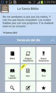 The Spanish Bible - Offline screenshot 1