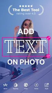 Add text on photo Fonts for IG screenshot 0