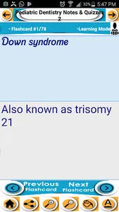 Pediatric Dentistry Exam revie screenshot 3