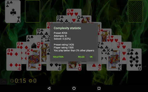 Cheops Pyramid Solitaire screenshot 14