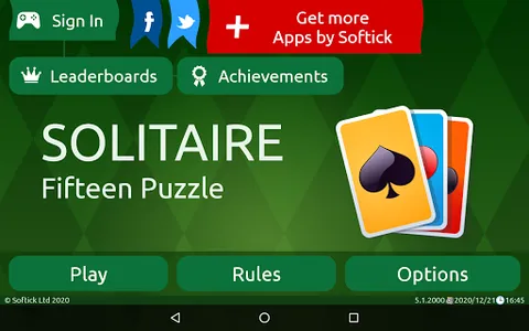 Fifteen Puzzle Solitaire screenshot 15