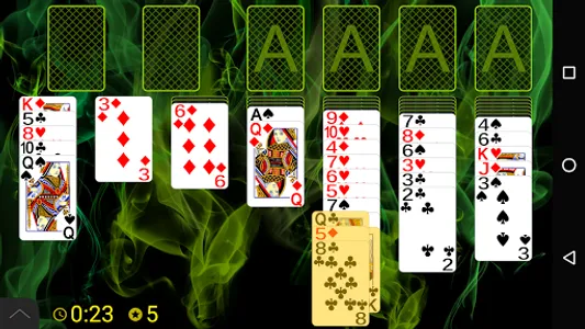 Russian Cell Solitaire screenshot 0