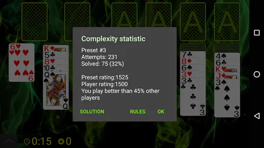 Russian Cell Solitaire screenshot 6