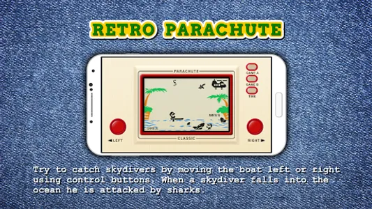 Retro Parachute screenshot 1