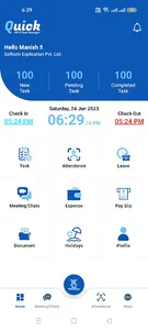 Quick Attendance [HR APP] screenshot 0