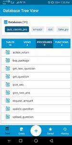 Server Admin  maintain databas screenshot 3