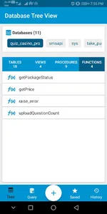 Server Admin  maintain databas screenshot 4