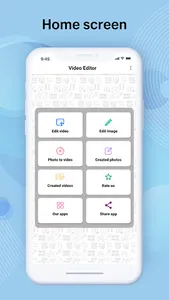 Photo Video Editor With Music screenshot 0