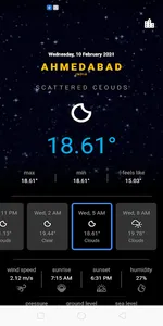 WeatherApp screenshot 1