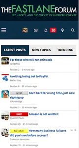 The Fastlane Entrepreneur Foru screenshot 0