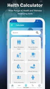 Workout Manager and Health Cal screenshot 2