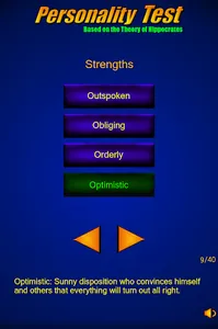 Personality Test: Temperaments screenshot 3