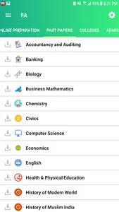 FA Part 1 & 2 Study Centre screenshot 2