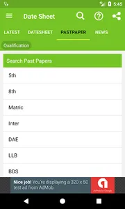 Exam Date Sheets 2021 screenshot 6