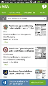 MBA in Pakistan screenshot 2