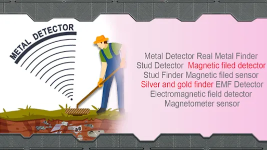 Metal detector with sound screenshot 3