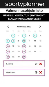 Sportyplanner screenshot 7