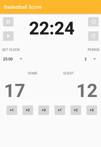 Basketball Score screenshot 0