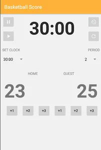 Basketball Score screenshot 1
