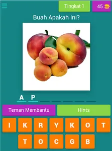 Tebak Gambar Buah V.2 screenshot 4