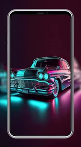 Neon Car Wallpapers 4K screenshot 2